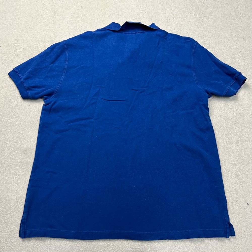 Patagonia Shirt Mens Large Blue Organic Cotton Short Sleeve Casual Embroidered - Picture 8 of 8
